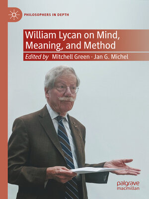 cover image of William Lycan on Mind, Meaning, and Method